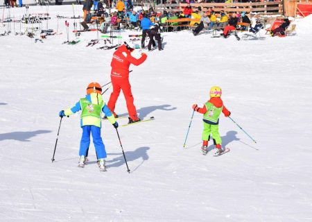 Group lessons Kids Skiles Kinderen Skischool Westendorf