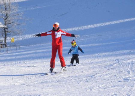 Group lessons Kids Skiles Kinderen Skischool Westendorf